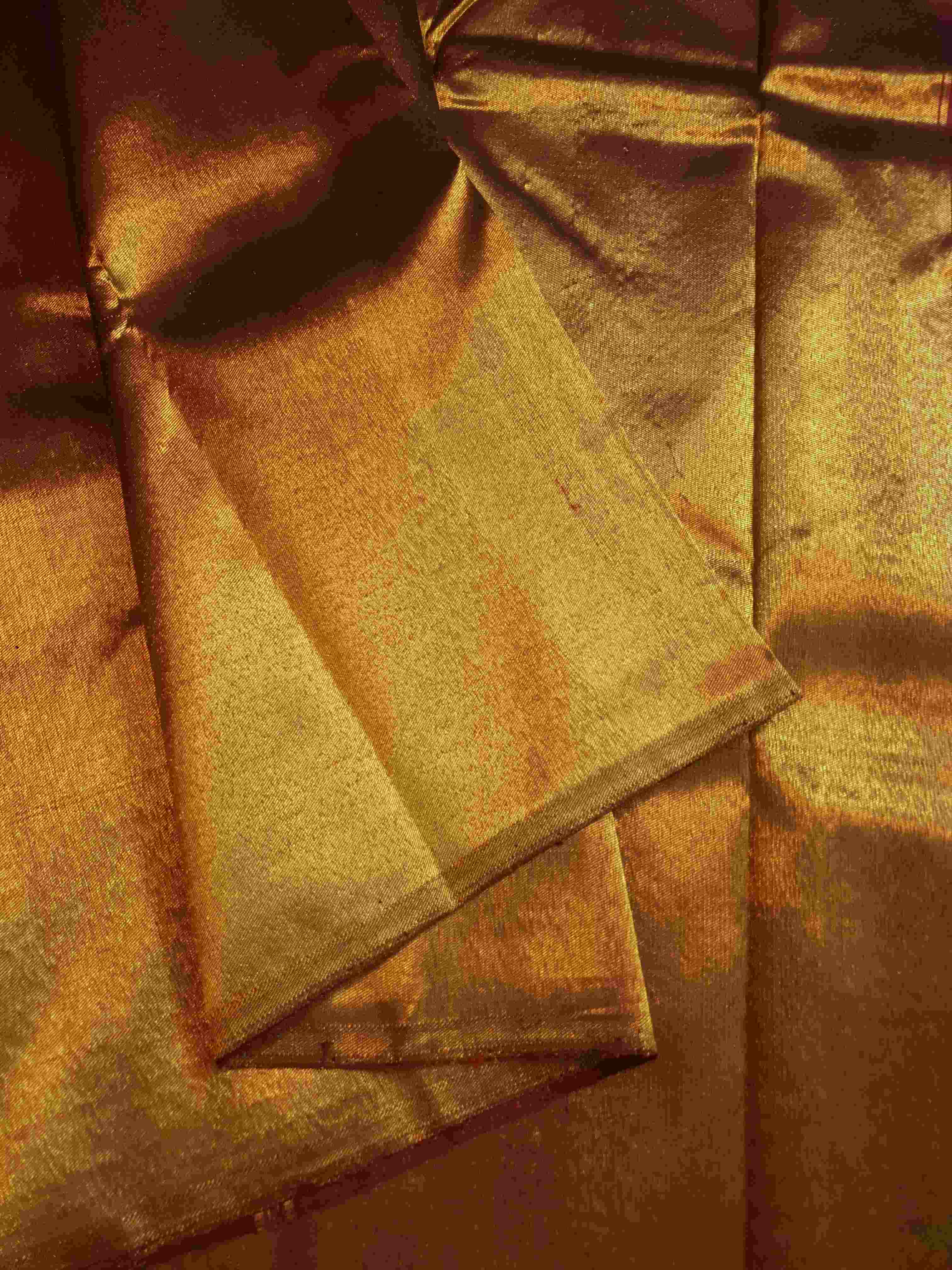 Maroon Kanchipuram Handloom 2G Gold Pattu Silk Saree