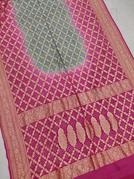 Banarasi Handloom Chiffon Georgette Silk Sarees