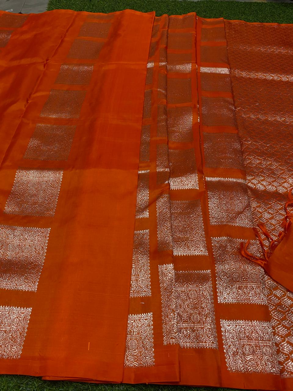 Chilly Red Venkatagiri Handloom Pattu Silk Saree