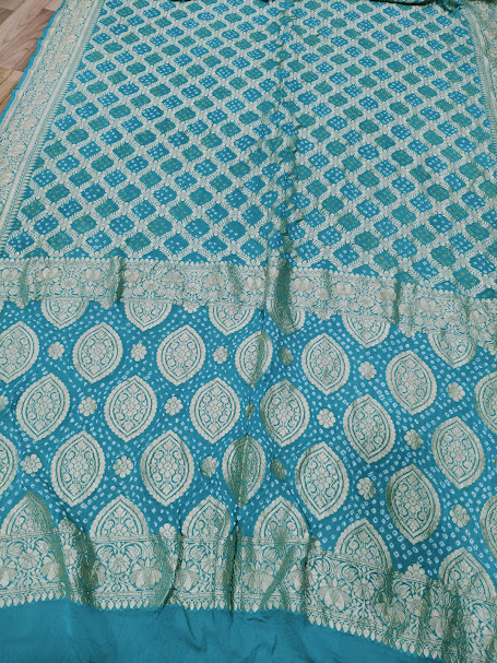 Banarasi Handloom Chiffon Georgette Silk Sarees